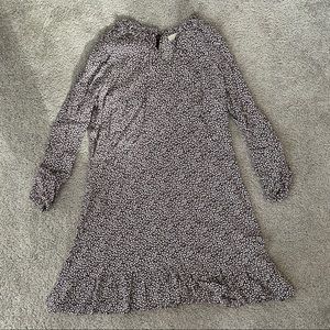 LOFT Plus Purple Swing Dress